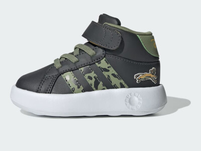 Кросівки Adidas дитячі GRAND COURT MID Lio - 168580, фото 1 - інтернет-магазин MEGASPORT