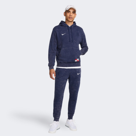 Кофта Nike PSG M NSW CLUB HOODIE PO FT GX - 168634, фото 3 - интернет-магазин MEGASPORT