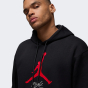 Кофта Jordan M J ESS FLC BASELINE HOODIE, фото 4 - интернет магазин MEGASPORT