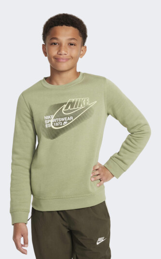Кофта Nike дитяча B NSW SI CREW BB - 168651, фото 1 - інтернет-магазин MEGASPORT