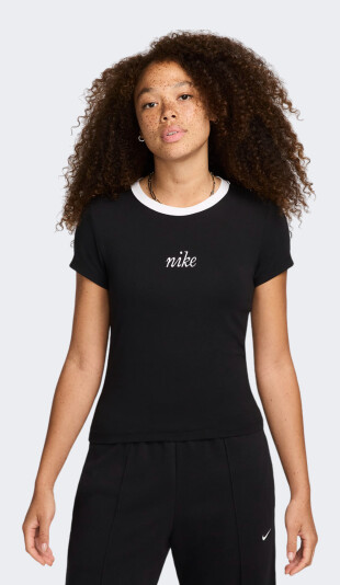 Футболка Nike W NSW NK CHLL KNT MD CRP WRS - 168649, фото 1 - интернет-магазин MEGASPORT