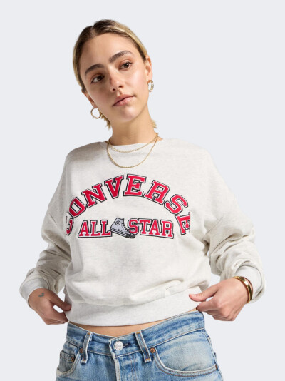 Кофта Converse RETRO CHUCK HERITAGE CREW - 168703, фото 1 - інтернет-магазин MEGASPORT