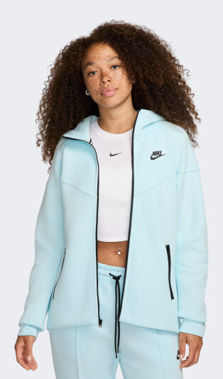 Кофта Nike W NSW TCH FLC WR FZ HDY - 168722, фото 1 - інтернет-магазин MEGASPORT