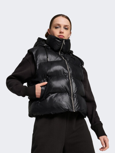 Куртка-жилет Puma Shiny Puffer Vest - 168814, фото 1 - інтернет-магазин MEGASPORT