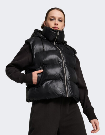 Куртка-жилет Puma Shiny Puffer Vest - 168814, фото 1 - інтернет-магазин MEGASPORT