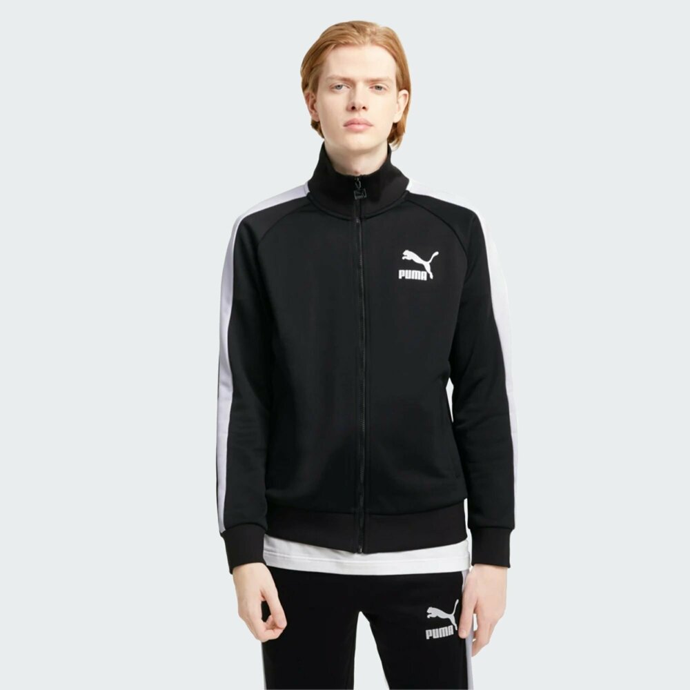Кофта Puma Iconic T7 Track Jacket Pt | Цвет: черный | купить