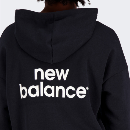 Кофта New Balance Essentials Reimagined Arch. Crop Hoodie - 150438, фото 5 - інтернет-магазин MEGASPORT