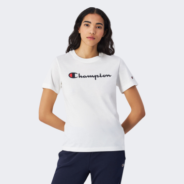 Футболки Champion crewneck t-shirt - 168838, фото 1 - інтернет-магазин MEGASPORT