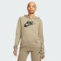 Кофта Nike W NSW ESSNTL HOODIE PO HBR, фото 1 - інтернет магазин MEGASPORT