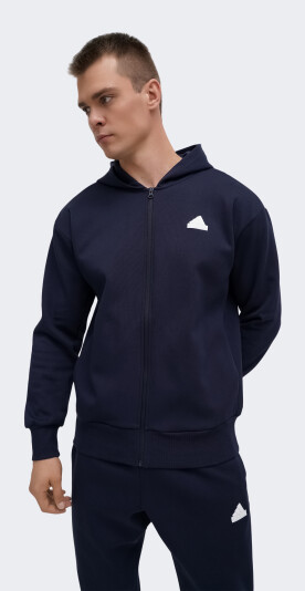 Кофта Adidas M FI DBLKNT FZ - 167856, фото 1 - інтернет-магазин MEGASPORT