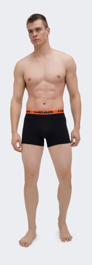 Нижнее белье Head MEN PRINTED BOXER 2P - 167881, фото 1 - интернет-магазин MEGASPORT
