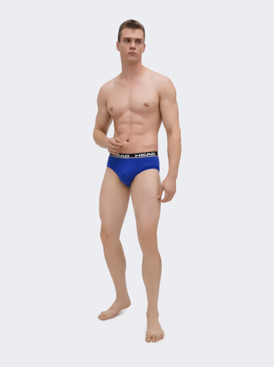 Спідня білизна Head MEN BRIEF 2P - 167876, фото 1 - інтернет-магазин MEGASPORT