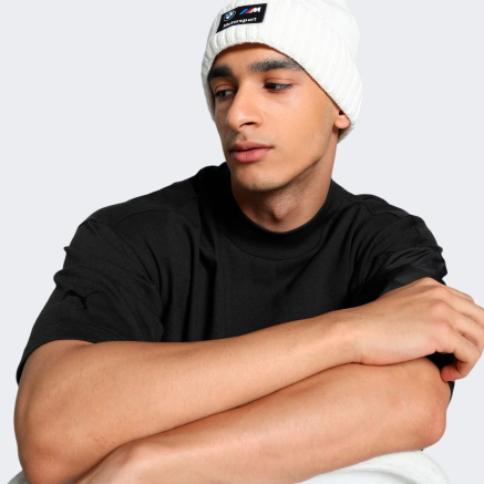 Шапка Puma BMW MMS Classic Cuff Beanie - 168980, фото 4 - интернет-магазин MEGASPORT