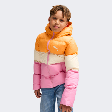 Куртки Puma детская Poly Hooded Puffer Jacket - 169000, фото 1 - интернет-магазин MEGASPORT