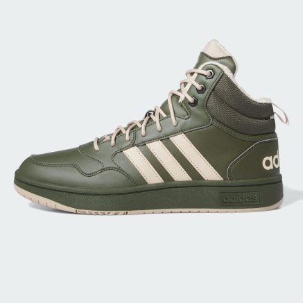 Кеды Adidas HOOPS 3.0 MID WTR - 169108, фото 1 - интернет-магазин MEGASPORT