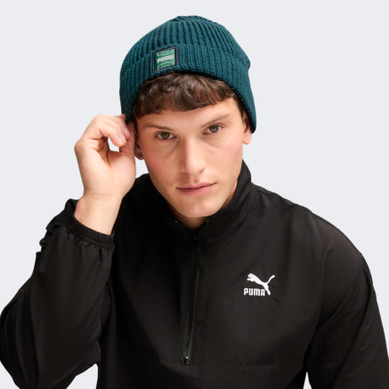 Шапка Puma Classics Graphic Short Beanie - 169136, фото 3 - интернет-магазин MEGASPORT