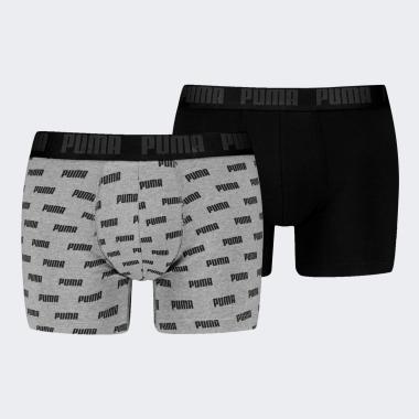 Нижнее белье Puma MEN EVERYDAY AOP PRINT BOXER 2P - 169167, фото 1 - интернет-магазин MEGASPORT