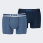 Спідня білизна Puma MEN EVERYDAY PLACED LOGO BOXER 2P, фото 1 - інтернет магазин MEGASPORT