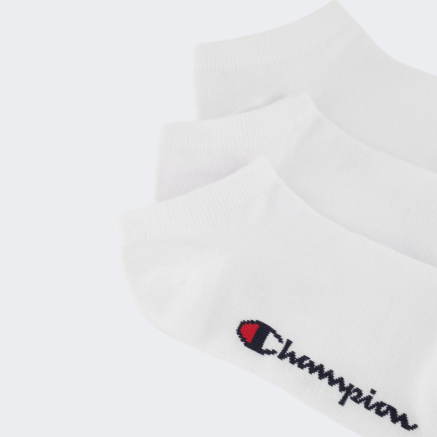 Шкарпетки Champion 3pk sneaker socks - 169203, фото 2 - інтернет-магазин MEGASPORT