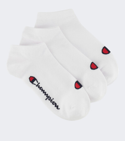 Шкарпетки Champion 3pk sneaker socks - 169203, фото 1 - інтернет-магазин MEGASPORT