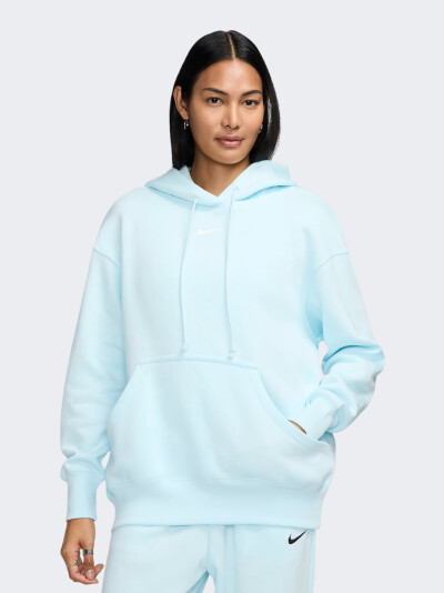 Кофта Nike W NSW PHNX FLC OS PO HOODIE - 169209, фото 1 - інтернет-магазин MEGASPORT