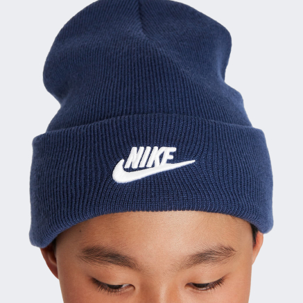 Шапка Nike дитяча K NK PEAK BEANIE TC FUT - 169224, фото 4 - інтернет-магазин MEGASPORT