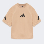 Футболка Adidas дитяча J ZNE TEE, фото 1 - інтернет магазин MEGASPORT