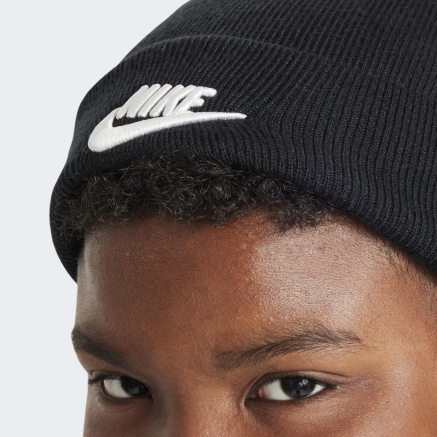 Шапка Nike детская K NK PEAK BEANIE TC FUT - 169338, фото 4 - интернет-магазин MEGASPORT