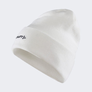 Шапка Craft CORE ESSENCE BEANIE WHITE - 169328, фото 1 - интернет-магазин MEGASPORT