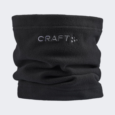 Шарф Craft CORE ESSENCE FLEECE NECK TUBE BLACK ONEIZE - 169331, фото 1 - интернет-магазин MEGASPORT