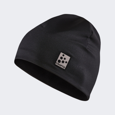 Шапка Craft ADV ESSENCE MICROFLEECE HAT BLACK - 169327, фото 1 - інтернет-магазин MEGASPORT