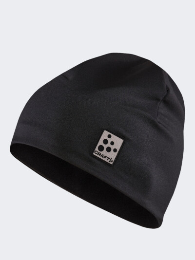 Шапка Craft ADV ESSENCE MICROFLEECE HAT BLACK - 169327, фото 1 - інтернет-магазин MEGASPORT