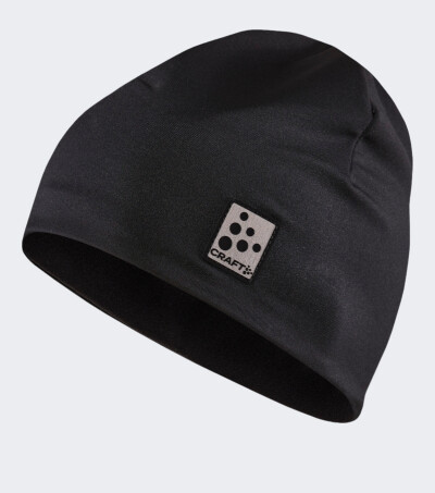 Шапка Craft ADV ESSENCE MICROFLEECE HAT BLACK - 169327, фото 1 - интернет-магазин MEGASPORT