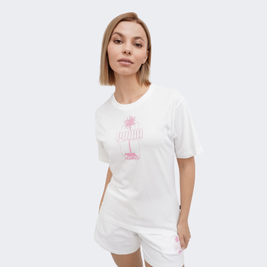 Футболка Puma ESS+ PALM RESORT Graphic Tee - 165554, фото 1 - интернет-магазин MEGASPORT