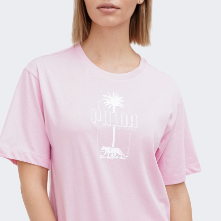 Футболка Puma ESS+ PALM RESORT Graphic Tee - 165555, фото 4 - інтернет-магазин MEGASPORT