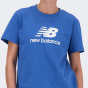 Футболка New Balance Tee NB Stacked Logo, фото 4 - інтернет магазин MEGASPORT