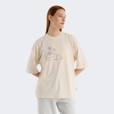 Футболка New Balance Tee Oversized Flower - 169375, фото 1 - интернет-магазин MEGASPORT