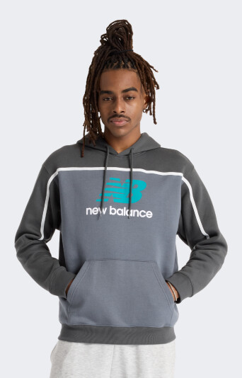 Кофта New Balance Hoodie Classics Fleece - 169370, фото 1 - интернет-магазин MEGASPORT