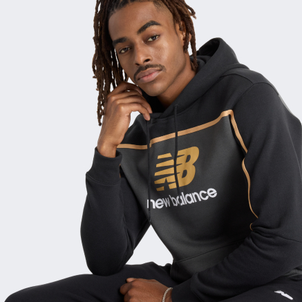 Кофта New Balance Hoodie Classics Fleece - 169369, фото 4 - интернет-магазин MEGASPORT