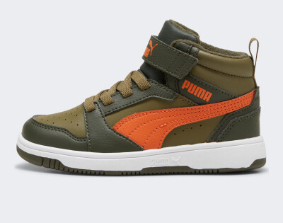 Кеди Puma дитячі Rebound V6 Mid WTR AC+ PS - 169376, фото 1 - інтернет-магазин MEGASPORT