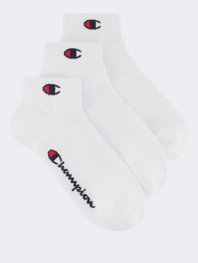 Шкарпетки Champion 3pk quarter socks - 169439, фото 1 - інтернет-магазин MEGASPORT