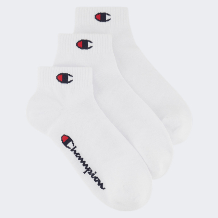 Шкарпетки Champion 3pk quarter socks - 169439, фото 1 - інтернет-магазин MEGASPORT