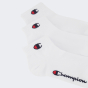 Шкарпетки Champion 3pk quarter socks, фото 2 - інтернет магазин MEGASPORT