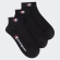 3pk quarter socks