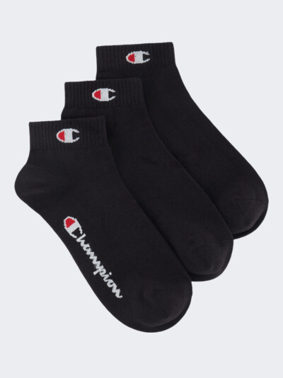 Шкарпетки Champion 3pk quarter socks - 169438, фото 1 - інтернет-магазин MEGASPORT