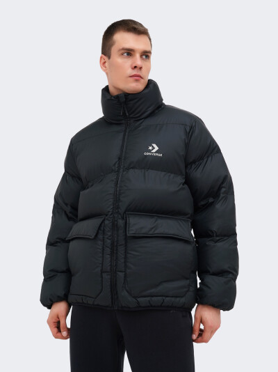 Куртка Converse PATCH POCKET CORE PUFFER - 168706, фото 1 - інтернет-магазин MEGASPORT