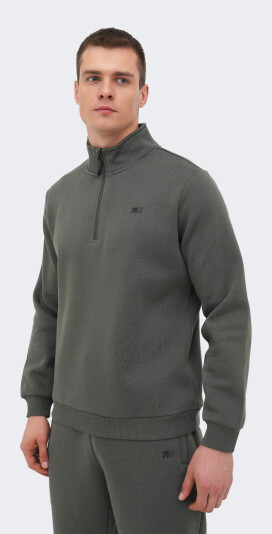 Кофта East Peak men's brushed terry halfzip - 168916, фото 1 - інтернет-магазин MEGASPORT