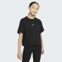 Футболка Nike дитяча G NSW TEE ESSNTL SS BOXY, фото 1 - інтернет магазин MEGASPORT