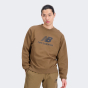 Кофта New Balance Essentials Stacked Logo Crew, фото 3 - интернет магазин MEGASPORT