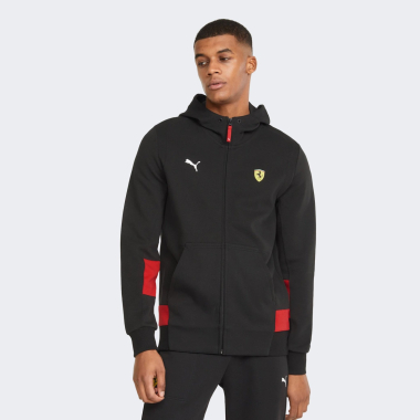 Кофта Puma Ferrari Race Hdd Sweat Jcket - 145359, фото 1 - интернет-магазин MEGASPORT